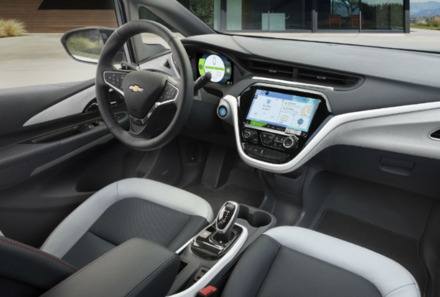 2020 Chevy Bolt Range Interior