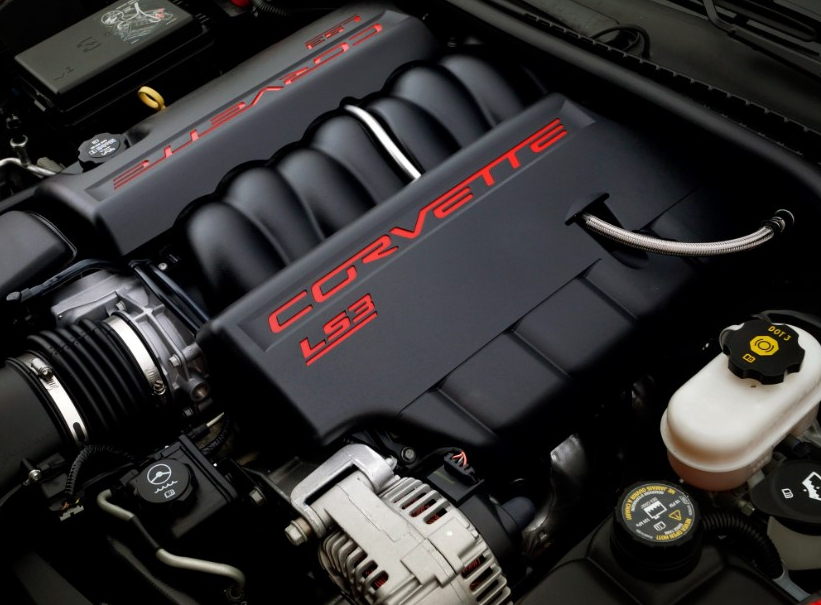 2020 Corvette Grand Sport Convertible Engine