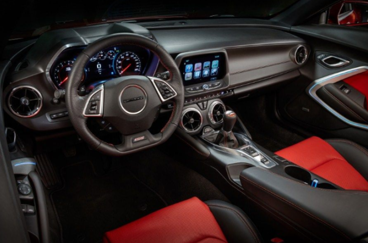 2020 Chevrolet Camaro Bumblebee Interior