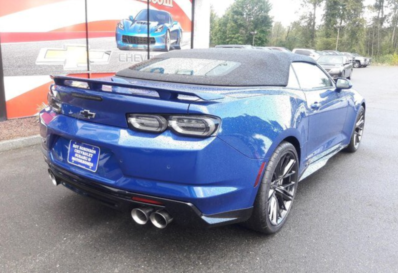 2020 Chevrolet Camaro Convertible Redesign