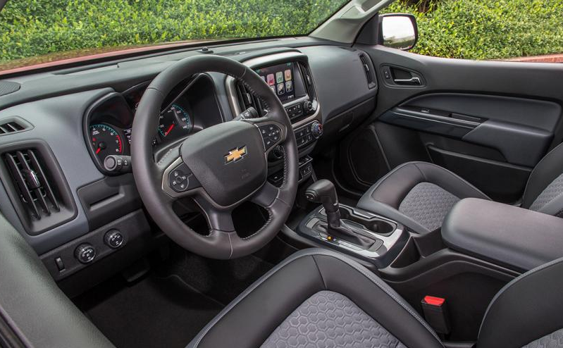 2020 Chevrolet Colorado Extended Cab 4x4 Towing Capacity Interior