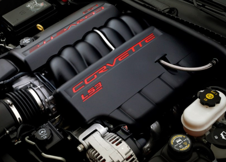 2020 Chevrolet Corvette Grand Sport Convertible Engine
