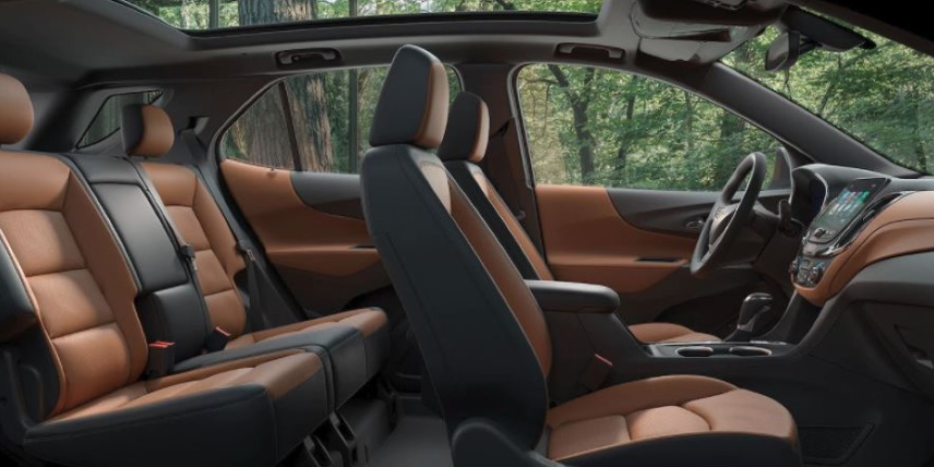 3rd row chevy equinox 2018 interior