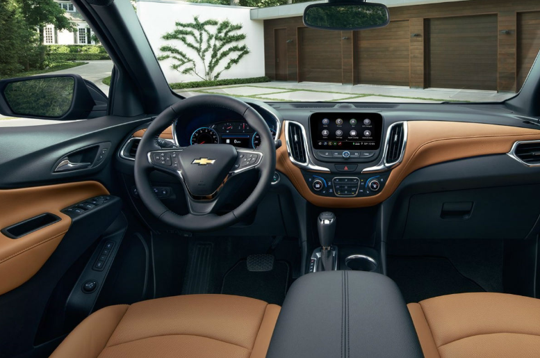 2020 chevrolet equinox inside