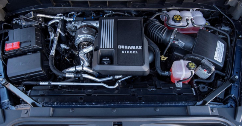 2020 Chevrolet Silverado Duramax Engine