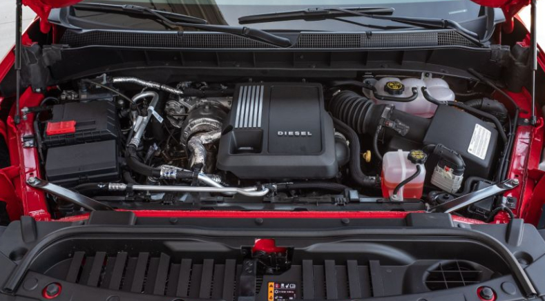 2020 Chevy Silverado LTZ Engine