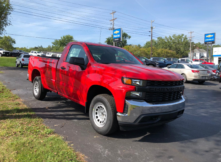 2020 Chevrolet Silverado Single Cab