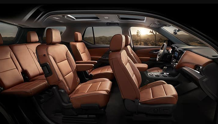 2020 Chevrolet Traverse Vin Interior