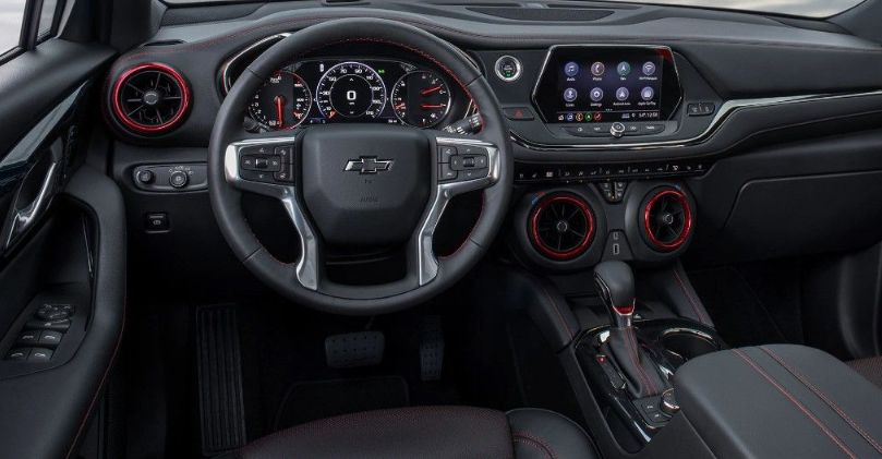 2020 Chevrolet Blazer RS White Interior