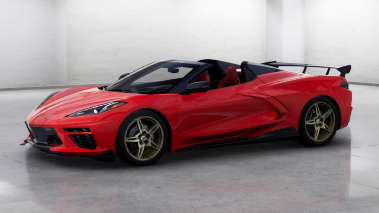 2020 Chevrolet Corvette Red