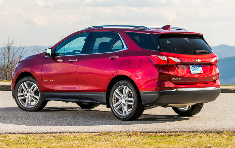 red chevy equinox 2020