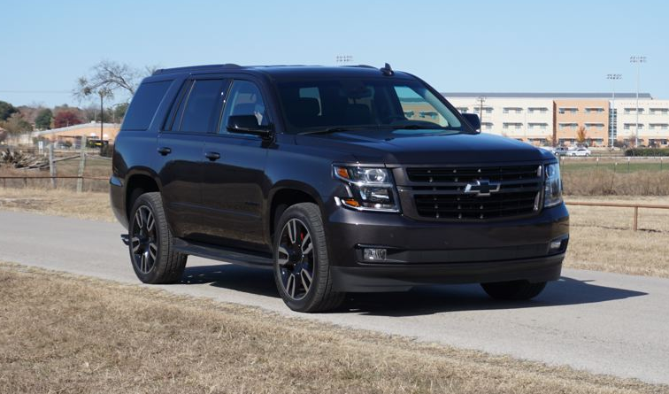 Chevrolet Tahoe 2015 черный