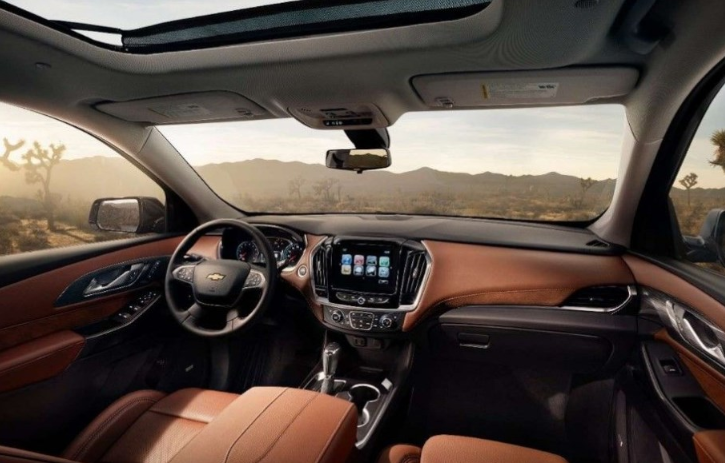 2021 Chevrolet Traverse Towing Capacity Interior