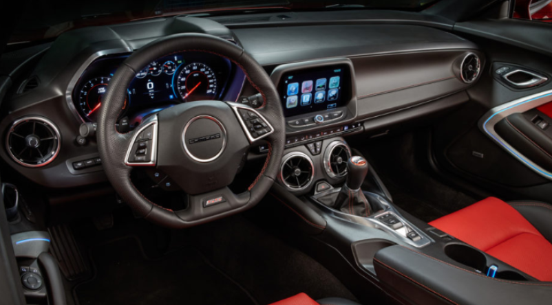 2021 Chevrolet Camaro SS Convertible Interior