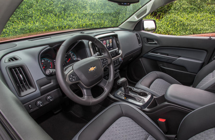 2021 Chevrolet Colorado Crew Cab Interior