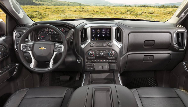 2021 Chevrolet Silverado MPG Interior