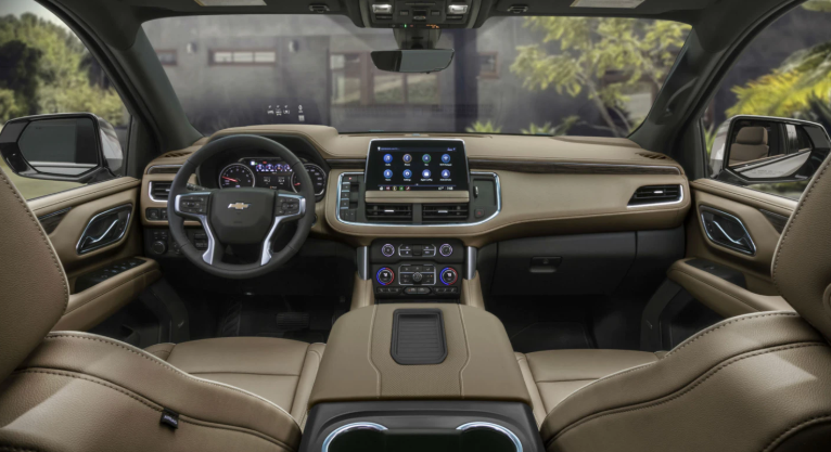 2021 Chevrolet Tahoe Black Interior