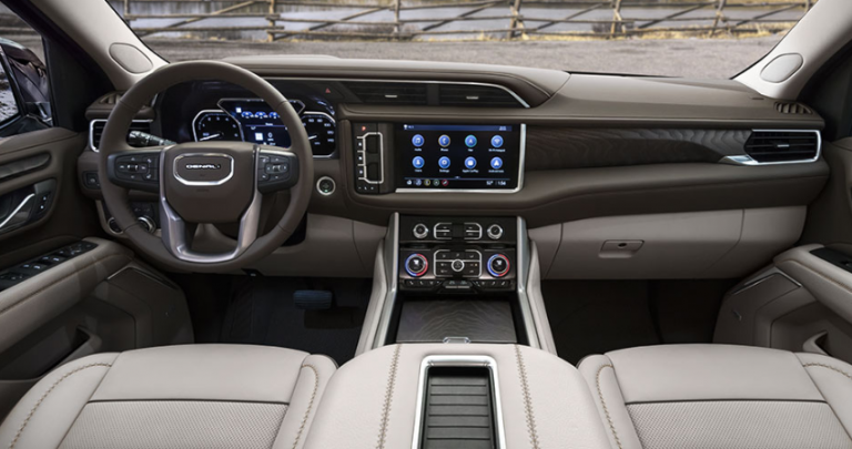 2021 Chevrolet Tahoe Premier Interior 768x405 