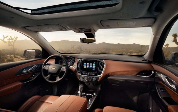 2021 Chevrolet Traverse RS Interior