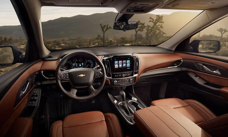 2022 Chevy Traverse Interior