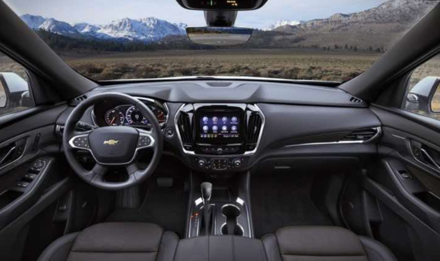 2022 Chevy Traverse Redline Interior