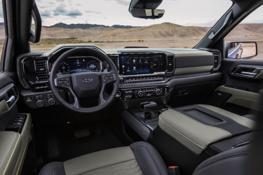 2022 Chevy Silverado RST Interior