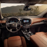 2022 Chevy Traverse Redline Edition Interior