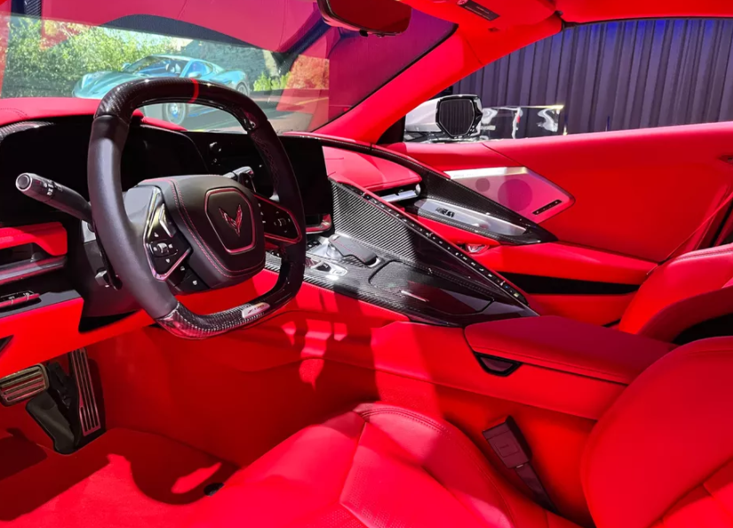 2023 Chevy Corvette Convertible Interior