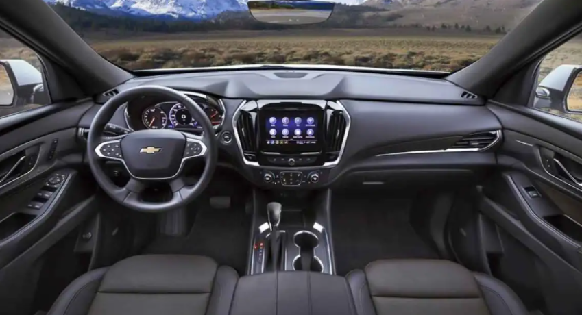 2023 Chevy Traverse Redline Interior