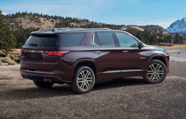 2023 Chevy Traverse Redline Redesign