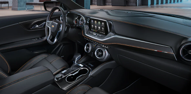 2022 Chevy Blazer Midnight Edition Interior