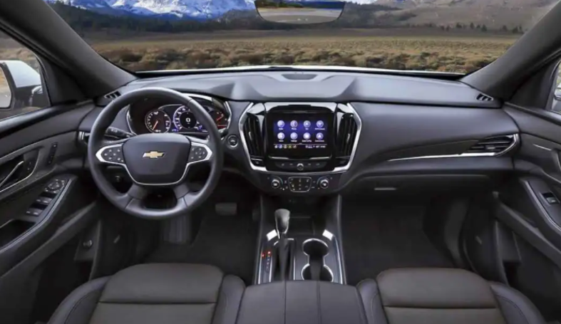 2023 Chevy Traverse Redline Edition Interior