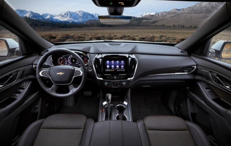 2022 Chevy Traverse Facelift Interior