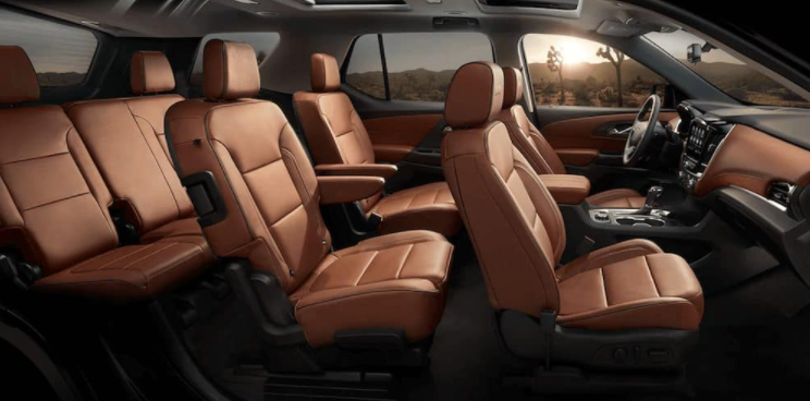 2022 Chevy Traverse LS Interior