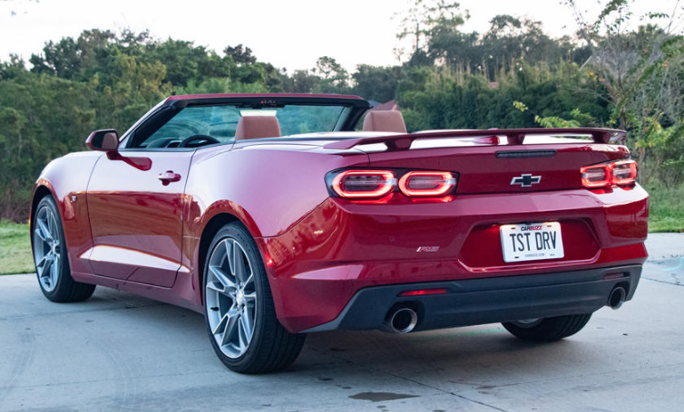 2022 Chevy Camaro 2SS Convertible Redesign