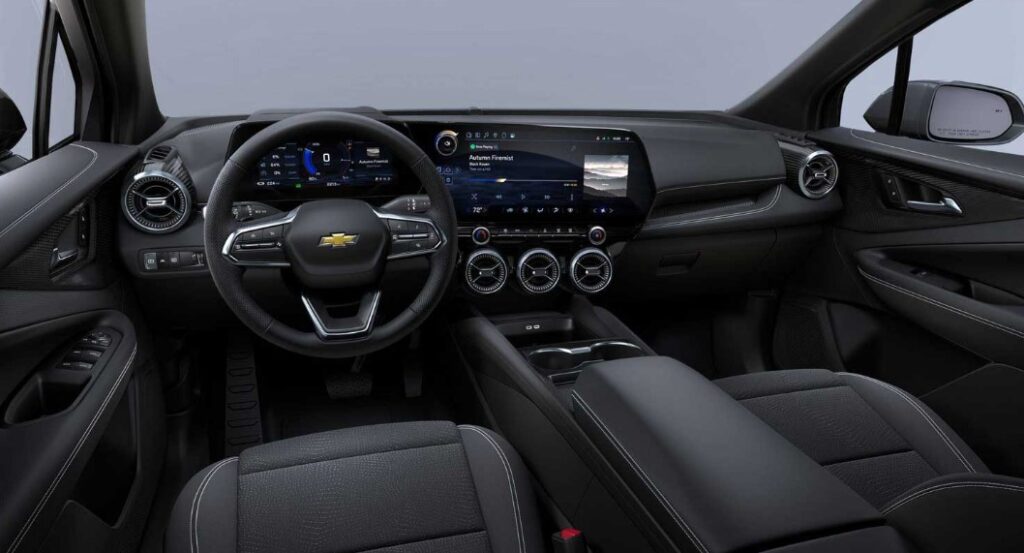 2026 Chevy Blazer EV Inside