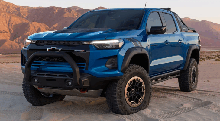 2026 Chevy Colorado WT, LT, Z71, and ZR2 – Trim Details