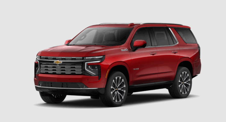 2026 Chevy Tahoe Colors and Packages Guide