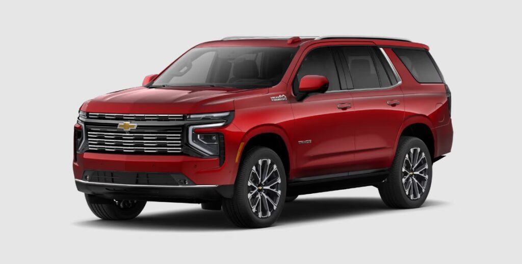 2026 Chevy Tahoe Design