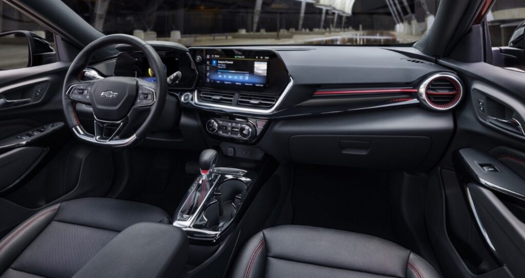 2026 Chevy Trax RS Black Edition Interior