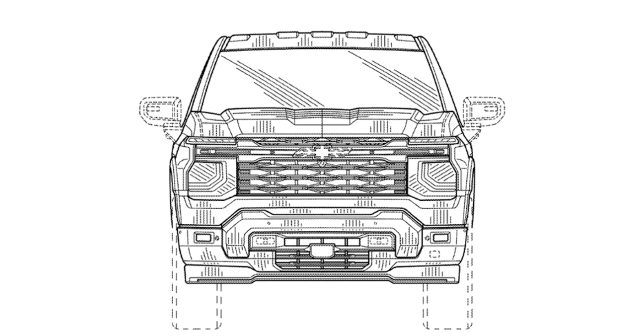 2027 Chevy Silverado Patent Design New Style Explained